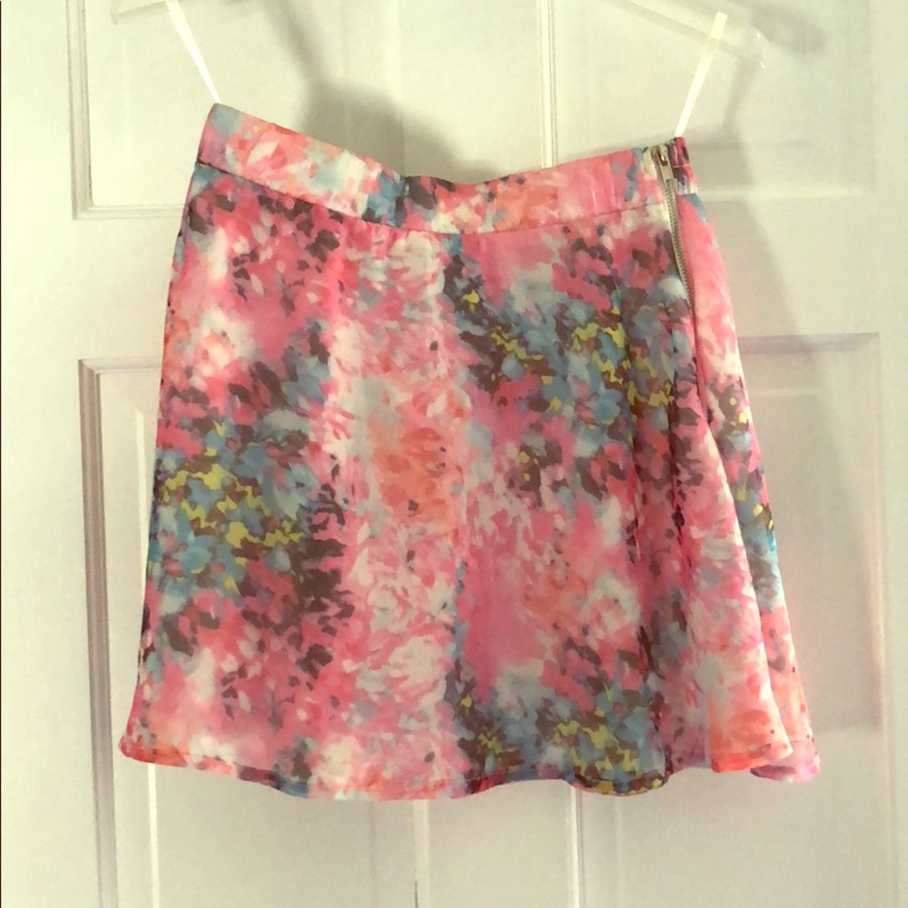 Semi sheer high waisted skirt from LF.
